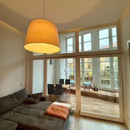 Relax-Wohnung Mit Balkon Ueber Die Weisse Elster Leipzig Exterior photo
