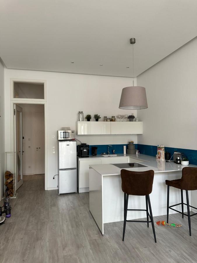 Relax-Wohnung Mit Balkon Ueber Die Weisse Elster Leipzig Exterior photo