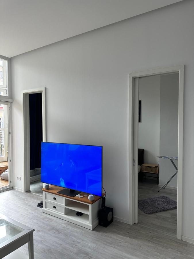 Relax-Wohnung Mit Balkon Ueber Die Weisse Elster Leipzig Exterior photo